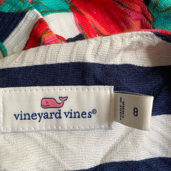 VINEYARD VINES Stripe Floral Dress / Size 8 / NWOT - Picture 6 of 6